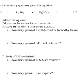 Bf3 li2so3 b2 so3 3 lif