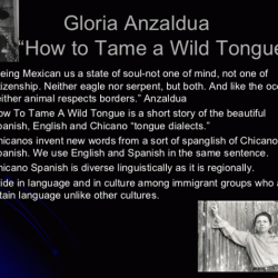 How to tame a wild tongue quotes